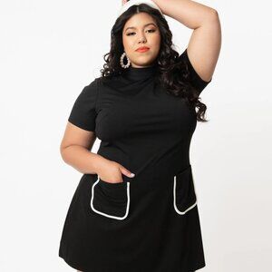 Smak Parlour Black Mini Dress - 3X